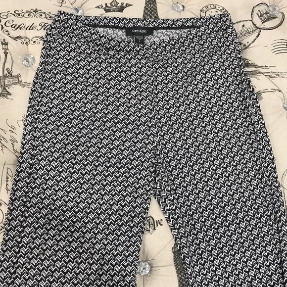 🎁 Karen Kane Patterned Straight Leg Pants - Picture 7 of 8
